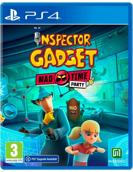 -12371-PS4 - Inspector Gadget - Mad Time Party-3701529509513