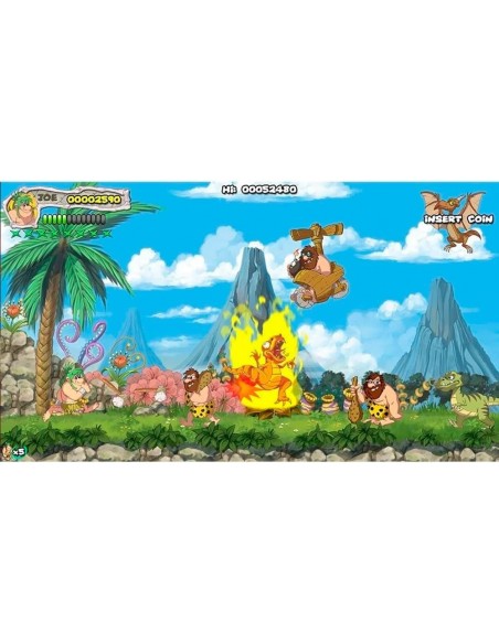 -10671-PS4 - NEW JOE AND MAC - CAVEMAN NINJA - T-Rex Edition-3701529501098