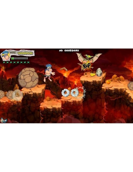 -10671-PS4 - NEW JOE AND MAC - CAVEMAN NINJA - T-Rex Edition-3701529501098