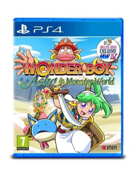 -14622-PS4 - Wonder Boy: Asha in Monster World - Remastered-4260650741982