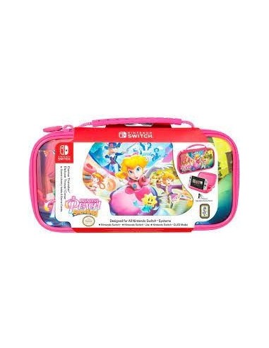 14524-Switch - Game Traveler Travel Case Princess Peach-8431305033363