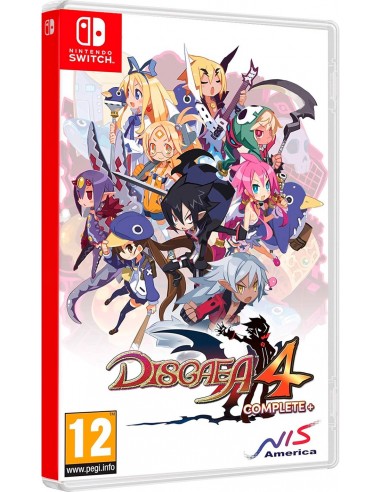 14121-Switch - Disgaea 4 Complete+ - Promise of Sardines Edition - Import - UK-0810023034186