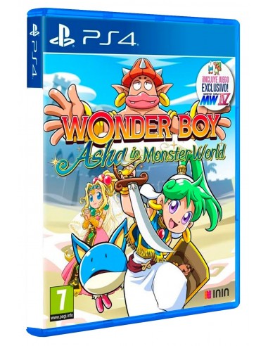 14622-PS4 - Wonder Boy: Asha in Monster World - Remastered-4260650741982
