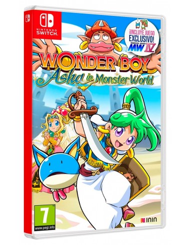 14624-Switch - Wonder Boy: Asha in Monster World - Remastered-4260650741944