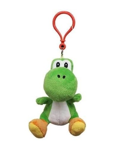 14756-Peluches - Peluche Super Mario - Llavero Yoshi-3760259934040