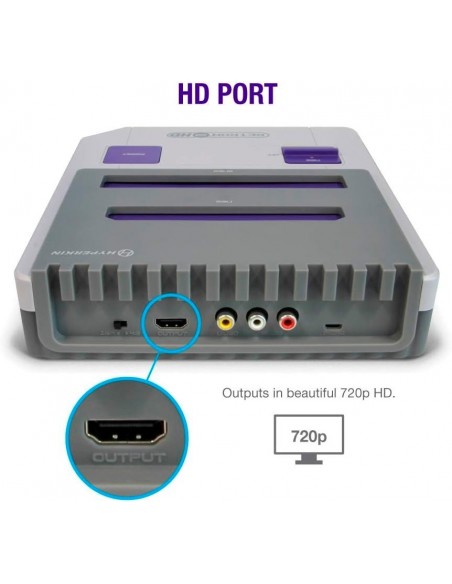 -14786-Retro - Consola RetroN 2 AV Gaming - Grey-0810007710389