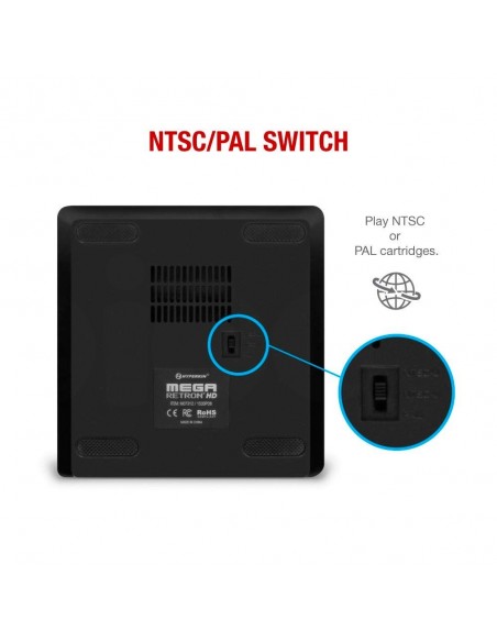 -14778-Retro - SNES Consola MegaRetroN HD Gaming - Mega Drive-0813048019619