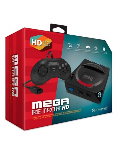 -14778-Retro - SNES Consola MegaRetroN HD Gaming - Mega Drive-0813048019619