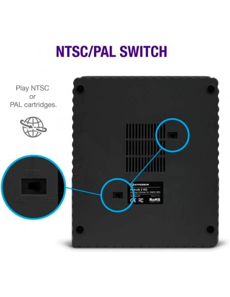 -14781-Retro - Consola RetroN 2 HD Gaming - Space Black-0810007710631