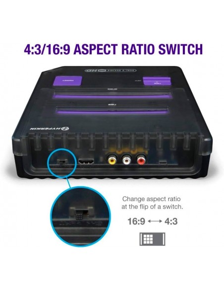-14781-Retro - Consola RetroN 2 HD Gaming - Space Black-0810007710631