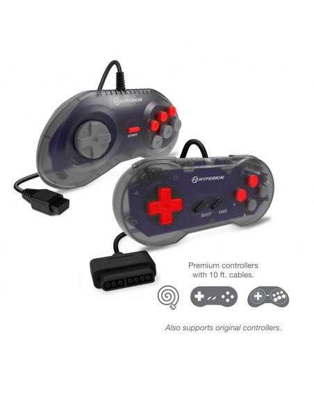 -14783-Retro - Consola RetroN 3 HD Mega Drive - Space Black-0810007710921