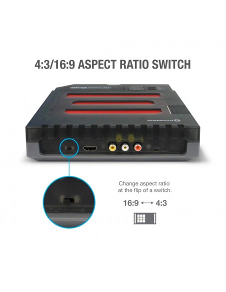 -14783-Retro - Consola RetroN 3 HD Mega Drive - Space Black-0810007710921