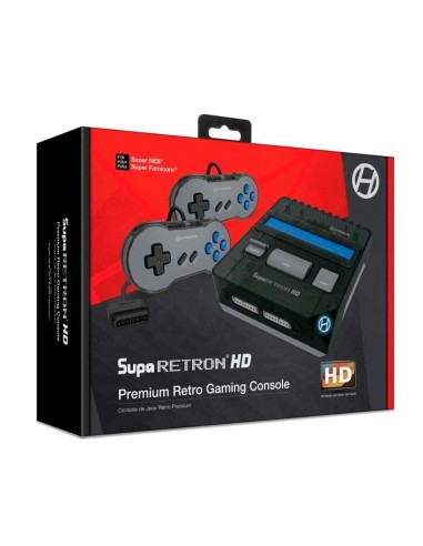 14776-Retro - SNES Consola SupaRetroN HD Gaming - Space Black-0810007711317