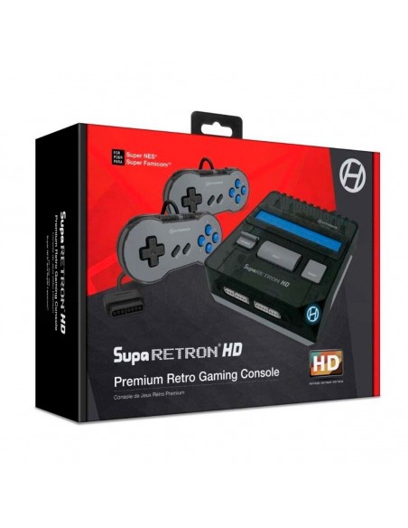 -14776-Retro - SNES Consola SupaRetroN HD Gaming - Space Black-0810007711317