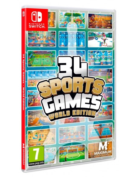 -14754-Switch - 34 Sports Games - World Edition-5016488141659