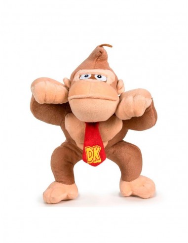 14829-Peluches - Peluche Super Mario - Donkey Kong 20 cm-8425611304323