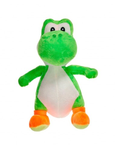 14828-Peluches - Peluche Super Mario - Yoshi 20 cm-9503491697250