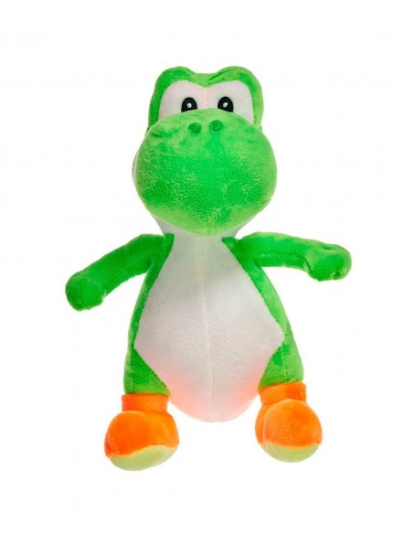 -14828-Peluches - Peluche Super Mario - Yoshi 20 cm-9503491697250