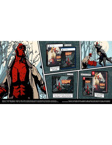 -14481-PS5 - Mike Mignola's Hellboy Web of Wyrd - Collector's Edition-5056635607300