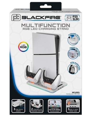 14496-PS5 - Blackfire Multifunction Led Charge Stand-8431305033332