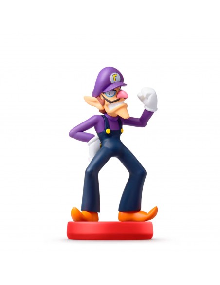 -14728-Amiibos - Figura Amiibo Waluigi (Serie Super Mario)-0045496380175