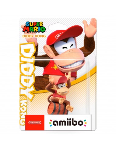 14730-Amiibos - Figura Amiibo Diddy Kong (Serie Super Mario)-0045496380243