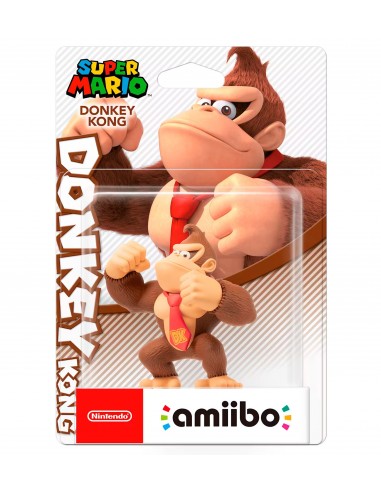 3513-Amiibos - Figura Amiibo Donkey Kong (Serie Super Mario)-0045496380236