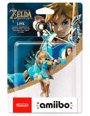 3332-Amiibos - Figura Amiibo Link Arquero (Serie Zelda)-0045496380250