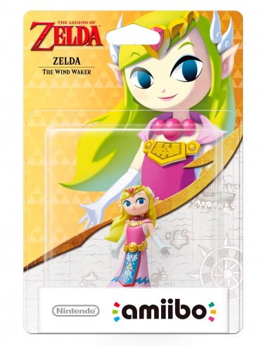 3350-Amiibos - Figura Amiibo Zelda Wind Waker (Serie Zelda)-0045496380397
