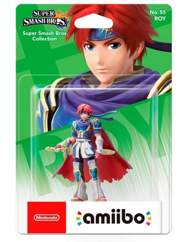 11553-Amiibos - Figura Amiibo Roy (Serie SSB)-0045496353445