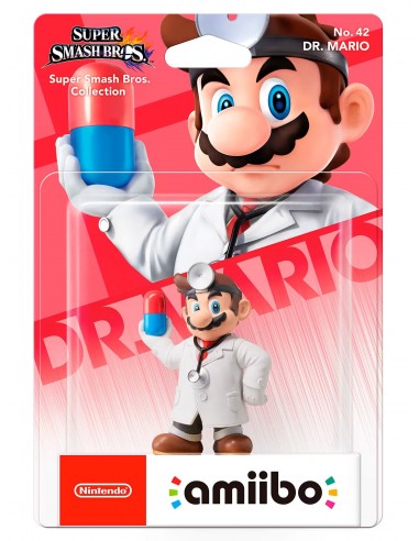 14625-Amiibos - Figura Amiibo Dr. Mario (Serie SSB)-0045496353056