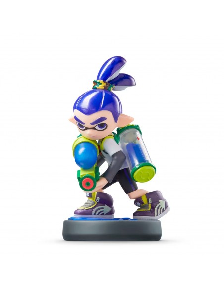 -1855-Amiibos - Figura Amiibo Splatoon Boy (Serie Splatoon)-0045496352950