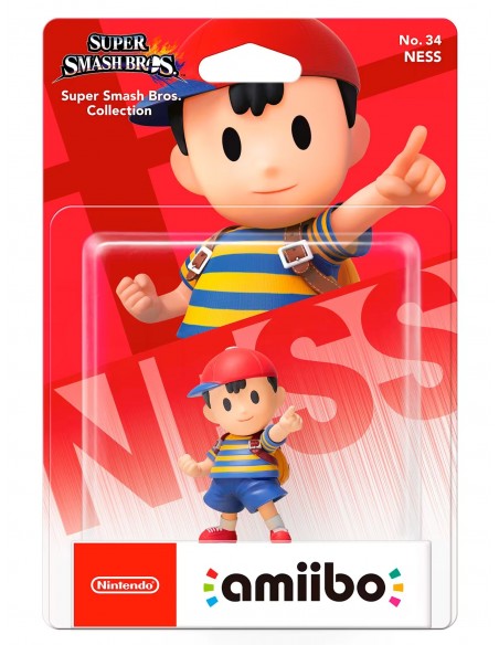 -13936-Amiibos - Figura Amiibo Ness (Serie SSB)-0045496352882