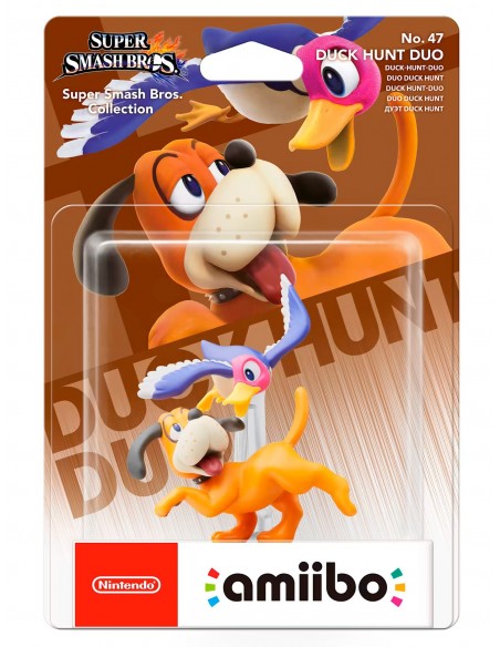 -13956-Amiibos - Figura Amiibo Duo Duck Hunt (Serie SSB)-0045496353087
