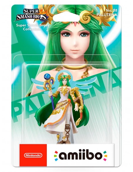 -14740-Amiibos - Figura Amiibo Palutena (Serie SSB)-0045496353018