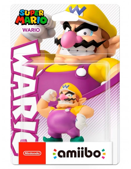 -14512-Amiibos - Figura Amiibo Wario (Serie Super Mario)-0045496380212