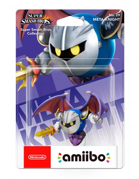 -8125-Amiibos - Figura Amiibo Meta Knight (Serie SSB)-0045496352752