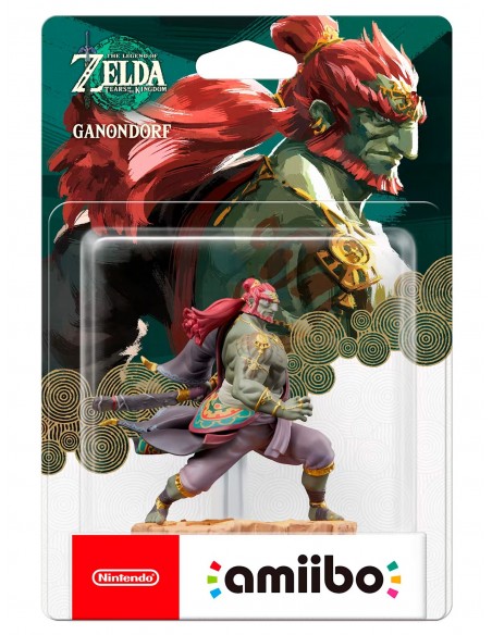 -13038-Amiibos - Figura Amiibo Ganondorf - Colección Zelda Tears of the Kingdom-0045496381158