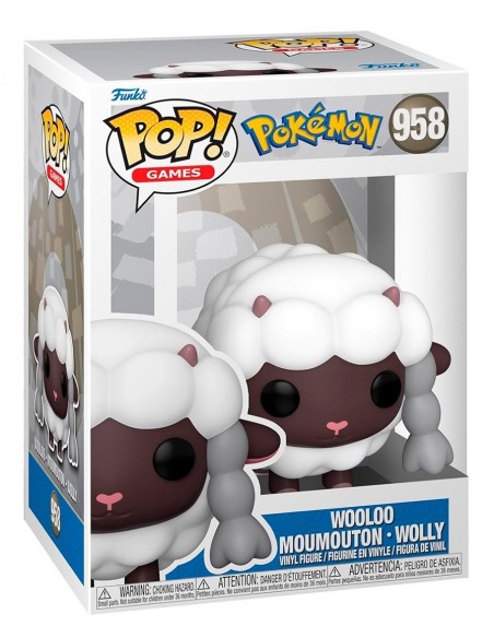 -14854-Figuras - Figura POP! Pokemon - Wooloo-0889698709781