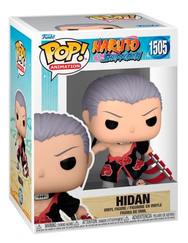 14852-Figuras - Figura POP! Naruto Shippuden - Hidan With Chase-0889698755290