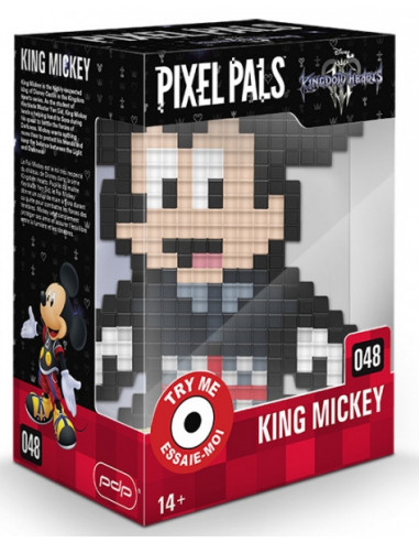 316-Merchandising - Pixel Pals Kingdom Hearts King Mickey-0708056063375