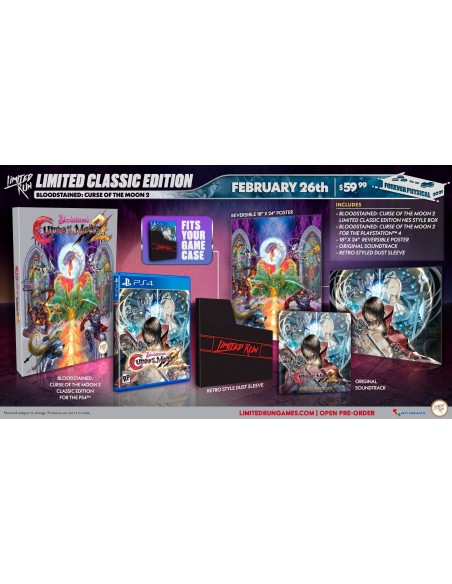 -14886-PS4 - Bloodstained: Curse of the Moon 2 Classic Edition - Import - UK-0819976025944