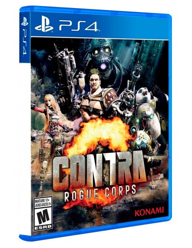 14864-PS4 - Contra: Rogue Corps - Import - USA-0083717203421