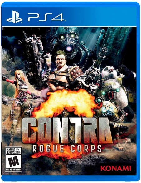 -14864-PS4 - Contra: Rogue Corps - Import - USA-0083717203421