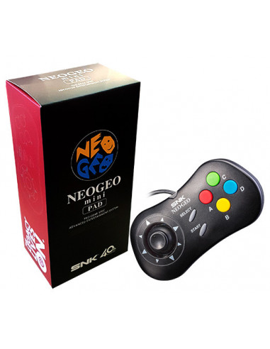 2614-Retro - NeoGeo Mini Pad - Negro-4964808400034