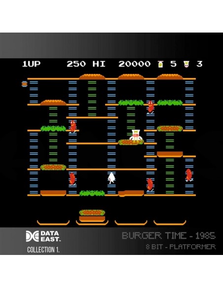 -4155-Retro - Cartucho Evercade Data East 1-5060690790068