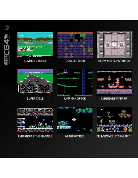 -14415-Retro - Cartucho Evercade C64 Collection 3-5060990240140