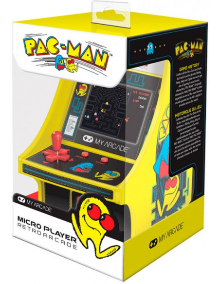 -2324-Retro - Micro Player PacMan 6,75 inch-0845620032204