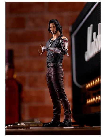 -6247-Figuras - Figura Cyberpunk 2077 Johnny Silverhand 19 cm-4580416941983