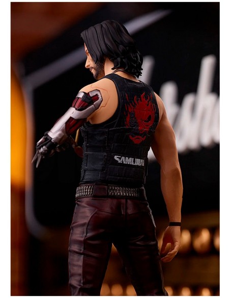 -6247-Figuras - Figura Cyberpunk 2077 Johnny Silverhand 19 cm-4580416941983